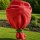 Green Tower Jute-Schutzsack Rot 80x60 cm