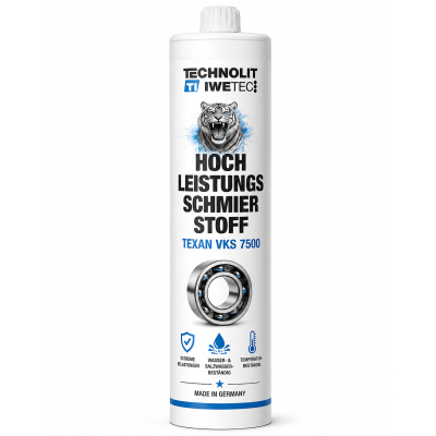 Technolit/Iwetec Hochleistungsschmierstoff 500 g | für Baumaschinen, Lager & Ketten