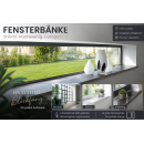 Kunststoff-Fensterbank LD 36 - für den Innenbereich | ansprechende, moderne Dekore | robust & pflegeleicht