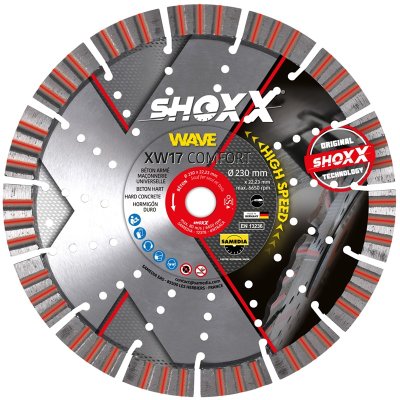 Samedia SHOXX XW17 Comfort Wave  350x25,4 Diamant-Trennscheibe