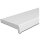 Lignodur Masterline LD40 Innenfensterbank Weiß Matt inkl. Endkappe Weiß-350mm-1100mm