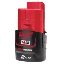Milwaukee M12B2 Akku 2.0 Ah