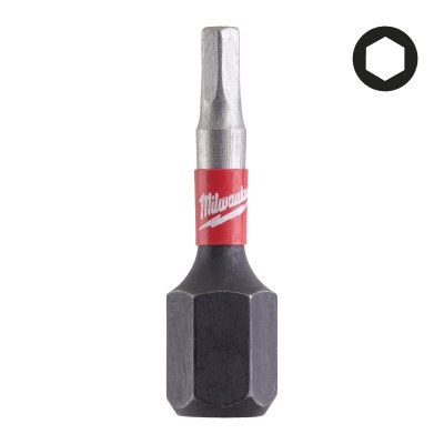Schrauberbit SHOCKWAVE Hex 2,5 / 25 mm
