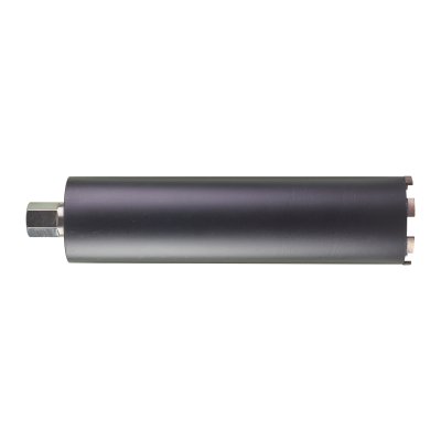 Diamant-Trockenbohrkrone für Staubabsaugung DCHXL 117 x 490 mm / 1 1/4" UNC