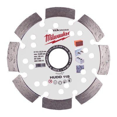 Speedcross Diamanttrennscheibe HUDD 115 mm für harte Materialien
