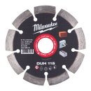 Diamanttrennscheibe DUH 115 mm für harte Materialien