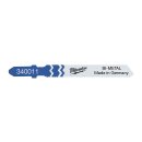 Stichsägeblatt Metall Bi-Metall 55 x 1,2 mm T118AF
