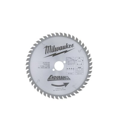Milwaukee 210/30 mm Z48 Kreissägeblatt Holz für Tischkreissägen