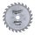Milwaukee 165/20 mm Z24 Kreissägeblatt Holz für Handkreissägen