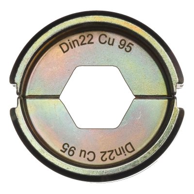 Presseinsatz für hydraulisches Akku-Presswerkzeug DIN22 Cu 95 für DIN Cu
