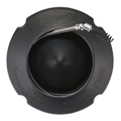 Spirale für Akku-Rohrreiniger M12BDC 8 mm x 7,6 m mit Gelenk-Keulenkopf und Spiraltrommel