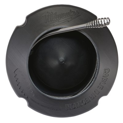 Spirale für Akku-Rohrreiniger M12BDC 6 mm x 7,6 m mit Keulenkopf und Spiraltrommel