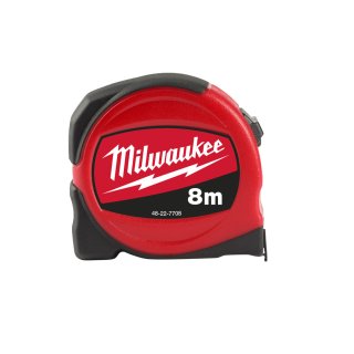 Milwaukee nicht-magnetisch, 25 mm breites Band Slim-Bandma&szlig; 8 m