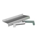 Aluminium Fensterbank silber EV1 300 mm Ausladung ohne...