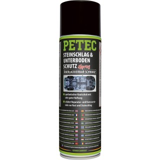 Petec Steinschlag- & Unterbodenschutz Schwarz 500 ml Spray