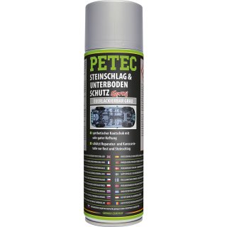 Petec Steinschlag- & Unterbodenschutz Grau 500 ml Spray