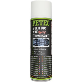 Petec Multi UBS Wax 500 ml Spray Transparent
