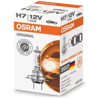 1 Stück Osram H7 12 V 55 W PX26d Autolampe Glühbirne Original