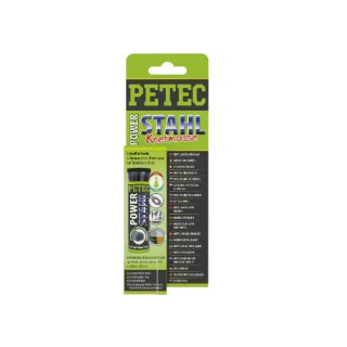 Petec Power Stahl Knetmasse 50 g