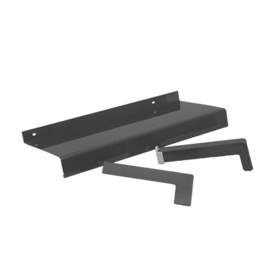 Aluminium Fensterbank RAL 7016 Anthrazitgrau 130 mm Ausladung ohne Abschluss 1200 mm