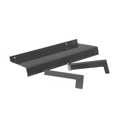 Aluminium Fensterbank RAL 7016 Anthrazitgrau 130 mm Ausladung ohne Abschluss 1500 mm