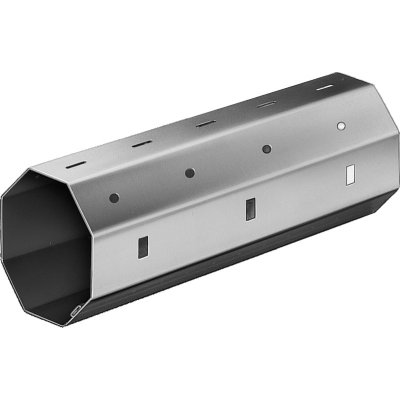 Achtkant-Rollladenwelle SW 60 aus verzinktem Stahl 60 x 0,6 mm 1800 mm