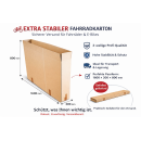 Fahrradkarton 1600 x 200 x 800 mm, 2-wellig – extra stabiler Versandkarton für Fahrräder & E-Bikes