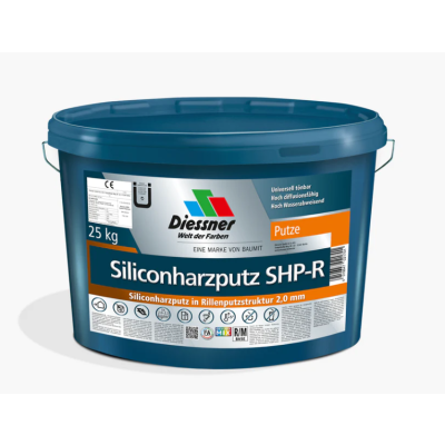 Diessner Siliconharzputz in Rillenputzstruktur SHP-R 3,0 mm 25 KG