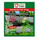 Green Tower Beetbegrenzung in Steinoptik 250 cm
