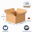 Versandkarton 250×250×200 mm | FEFCO 0201 |...