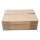 Versandkarton 250×250×200 mm | FEFCO 0201 | 1-wellig | B-Welle | braun